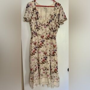 Max Stuido floral boho dress